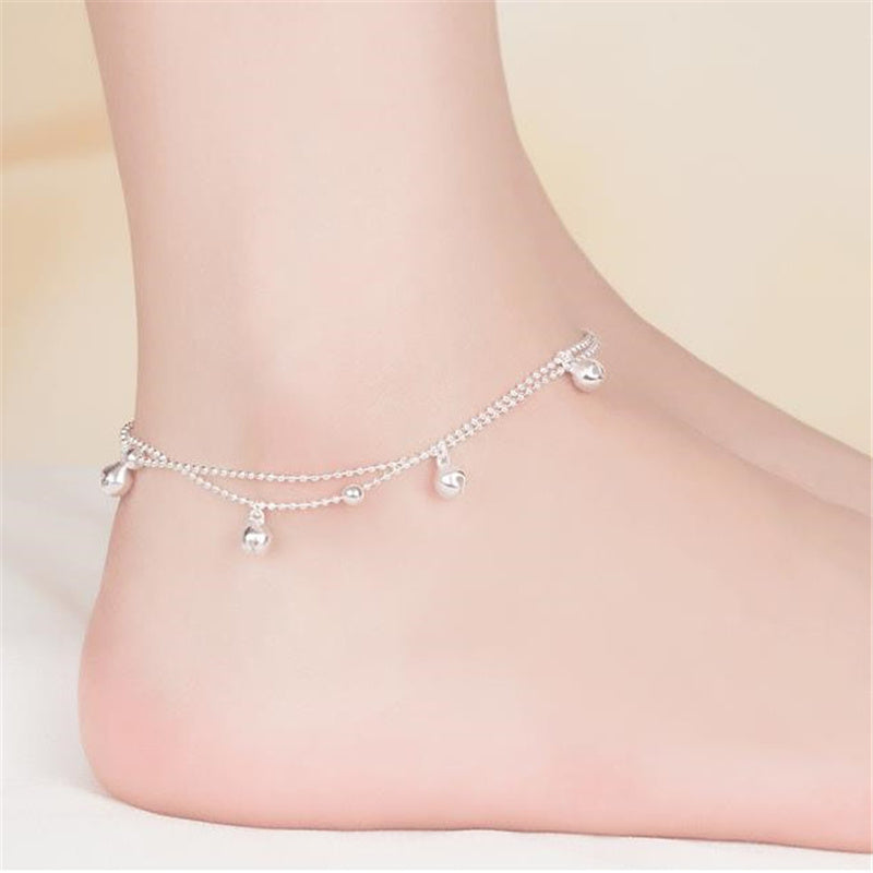 Silver Plated Bell Anklet