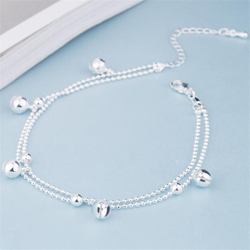 Silver Plated Bell Anklet