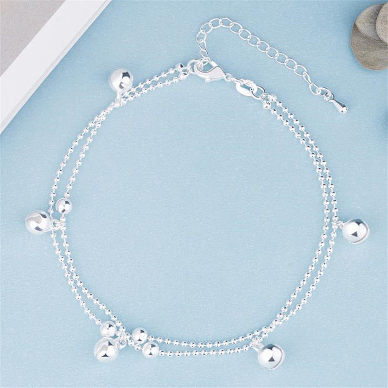 Silver Plated Bell Anklet